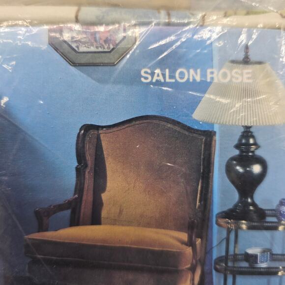 VTG New Springmaid Wondercale Double Flat & Fitted Sheet Set Salon Floral - Picture 7 of 9